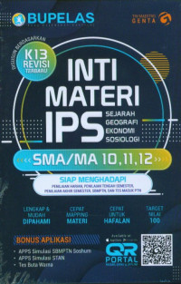 Image of Inti materi IPS SMA klas 10, XI, XII