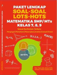 Image of Paket Lengkap Soal-Soal Lots-Hots Matematika SMP/MTS kelas 7