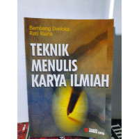 Image of Teknik menulis karya ilmiah