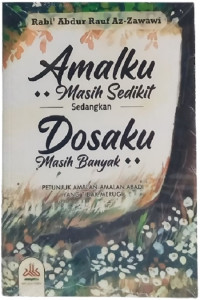 Image of Amalku msih sedikit sedangkan dosaku masih banyak