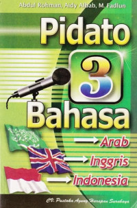 Image of Pidato 3 bahasa arab-inggris-indonesia