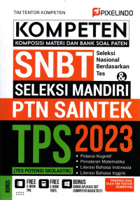Image of Kompeten (Komposisi materi dan bank soal) SNBT & Seleksi mandiri SAINTEK 2023