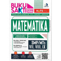 Image of Buku sakti bank soal matematika SMP/MTS