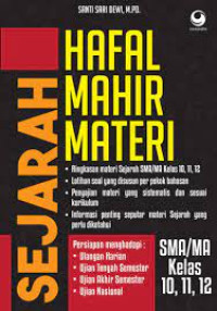 Image of Hafal mahir materi sejarah