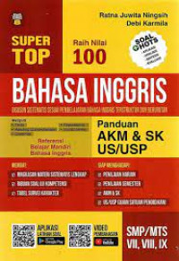 Image of SUPER TOPRaih Nilai100 Bahasa Inggris SMP/MTs