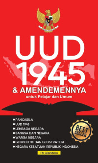 Image of UUD 1945 & Amandemennya Untuk Pelajar dan Umun